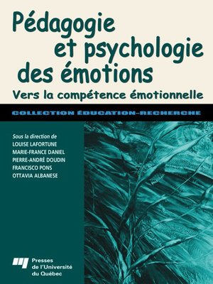 cover image of Pédagogie et psychologie des émotions